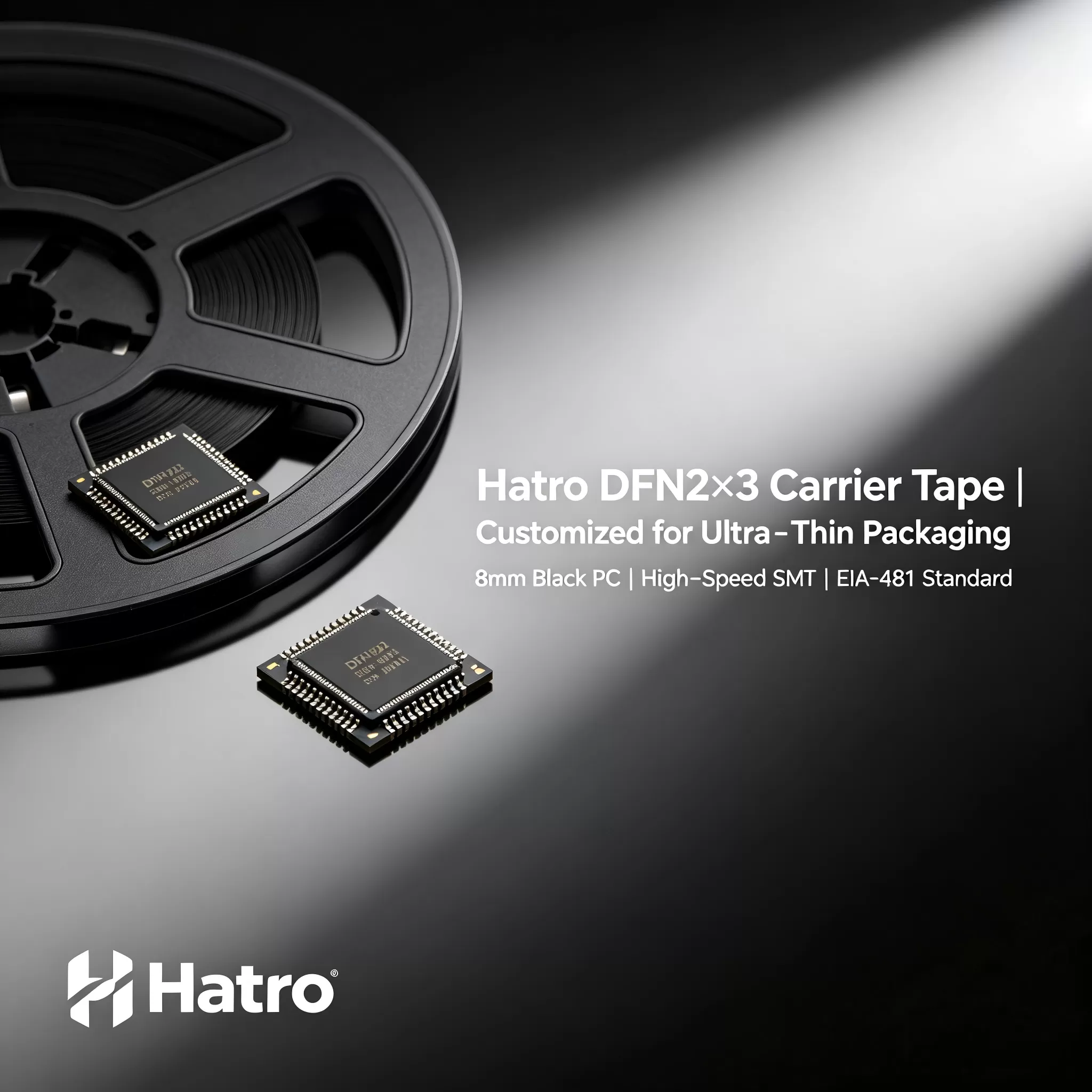 Hatro DFN2×3 Carrier Tape | Custom